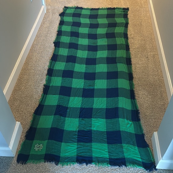 Notre Dame Scarf ( STAIN PICTURED ) - Picture 3 of 3